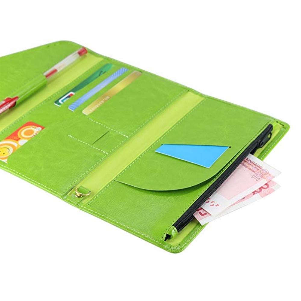 Deri Pasaport Sahibi Tasarımcı-6 Leather Passport Holder Designer-6