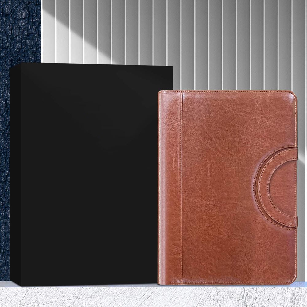 Custom Logo Leather File Folder