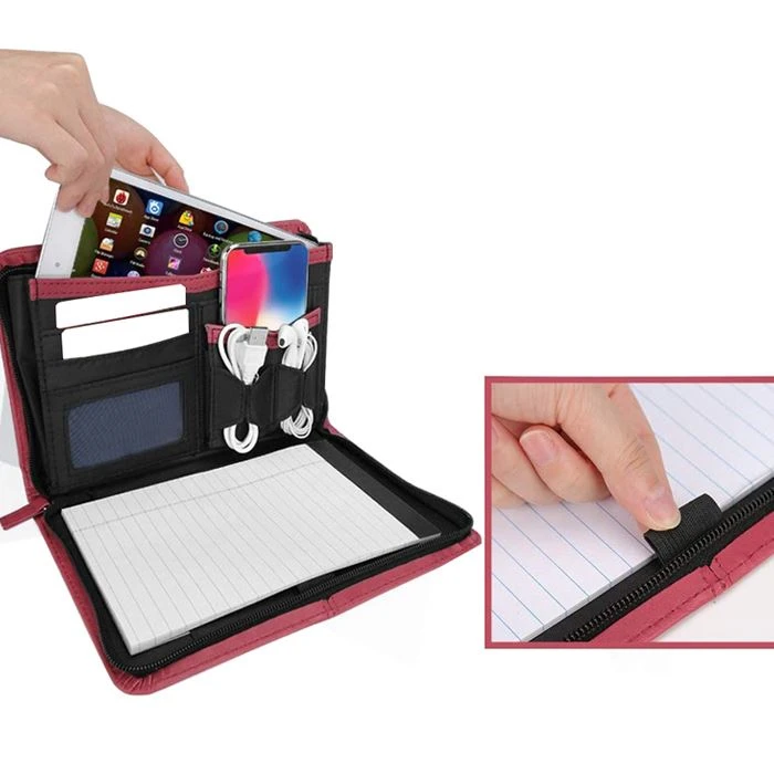 Small Zipper Portfolio Folder Small Zipper Portfolio Folder