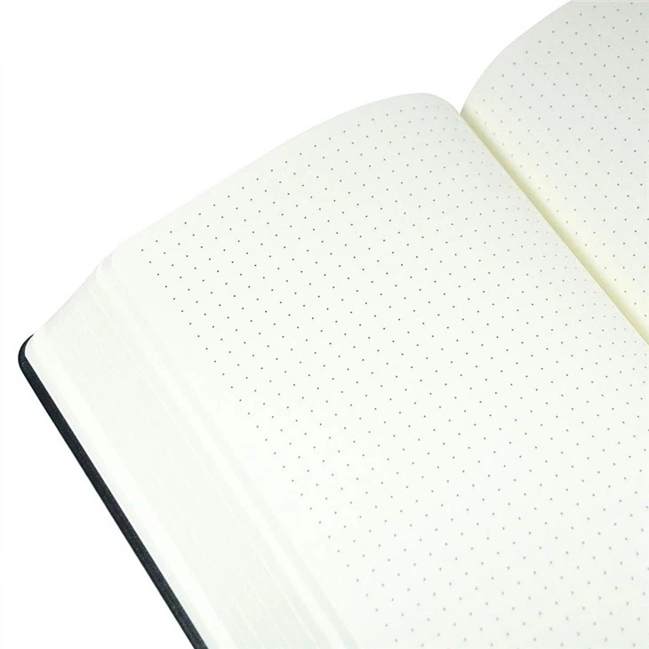 Leather Dotted Paper Notebook