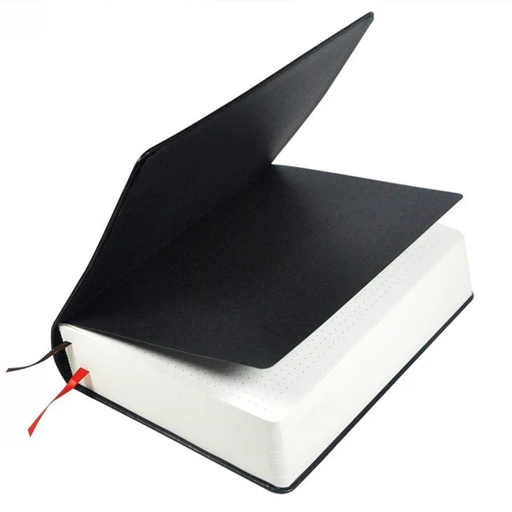 Leather Dotted Paper Notebook